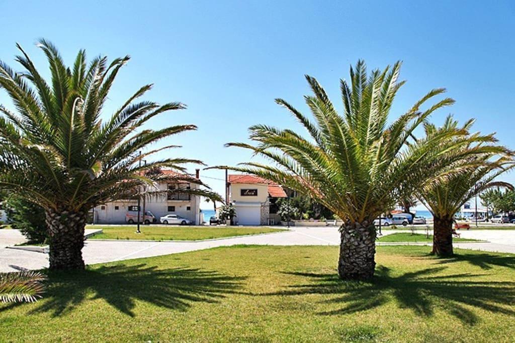 Giorgos Apartments Скала-Фуркас Екстер'єр фото